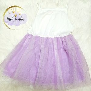Baby girl fashion dress big bow tulled